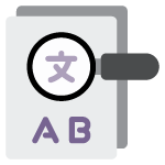 Document Translation Desktop Publishing Validation Icon